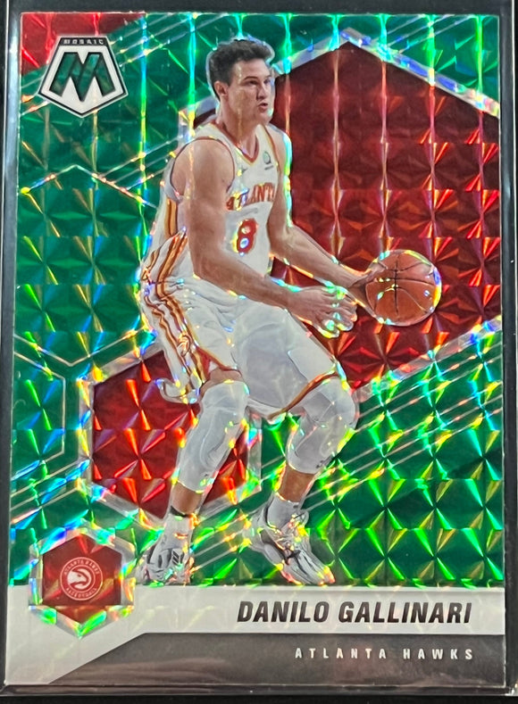 Danilo Gallinari - 2020-21 Panini Mosaic Basketball GREEN #119