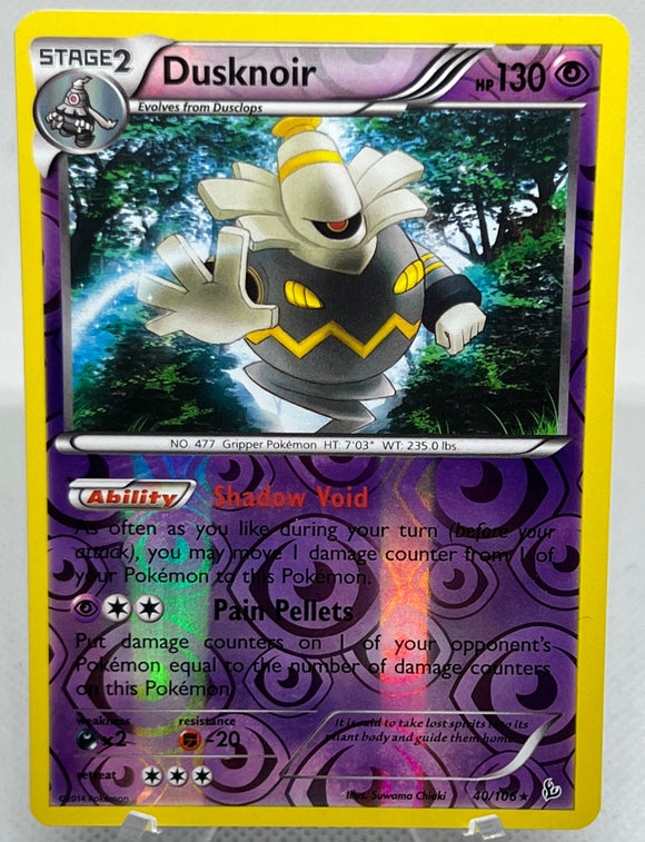Dusknoir - Pokemon Flashfire Reverse Holo #40/106
