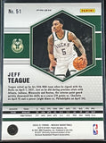 Jeff Teague - 2020-21 Panini Mosaic Basketball GREEN #51