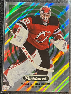 Mackenzie Blackwood - 2021-2022 Upper Deck Parkhurst Hockey Parkies #PK-16