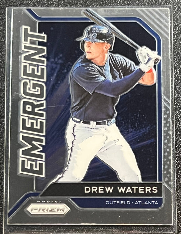 Drew Waters - 2021 Panini Prizm Baseball Emergent #EM3