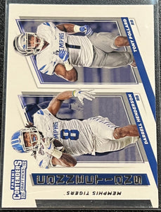 Darrell Henderson & Tony Pollard - 2019 Panini Contenders Draft Picks Connections #17