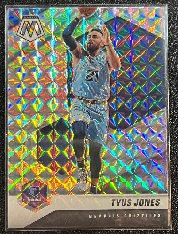 Tyus Jones - 2020-21 Panini Mosaic Basketball SILVER #72