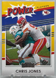 Chris Jones - 2021 Panini Contenders Football Power Players #PP-CJO