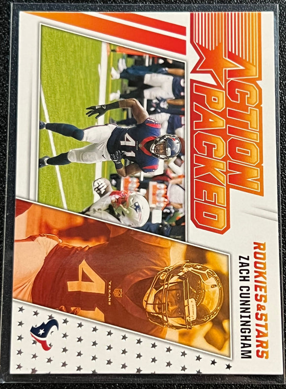 Zach Cunningham - 2021 Panini Rookies & Stars Football Action Packed #AP-10