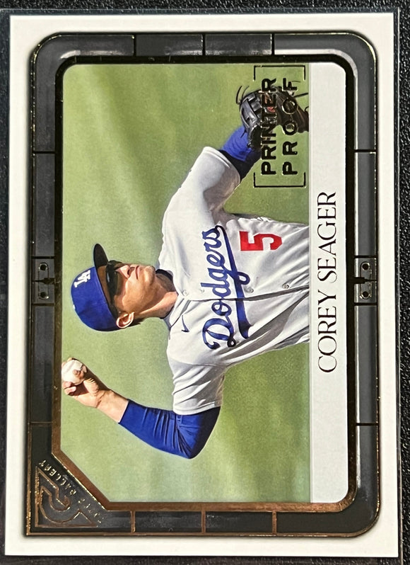 Corey Seager - 2021 Topps Gallery Baseball Press Proof #42