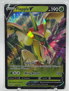 Flapple V - Pokemon Battle Styles Holo Foil Ultra Rare #018/163