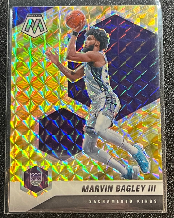 Marvin Bagley III - 2020-21 Panini Mosaic Basketball YELLOW #106