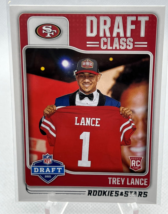 Trey Lance - 2021 Panini Rookies & Stars Football Draft Class RC #DC-3