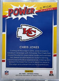 Chris Jones - 2021 Panini Contenders Football Power Players #PP-CJO