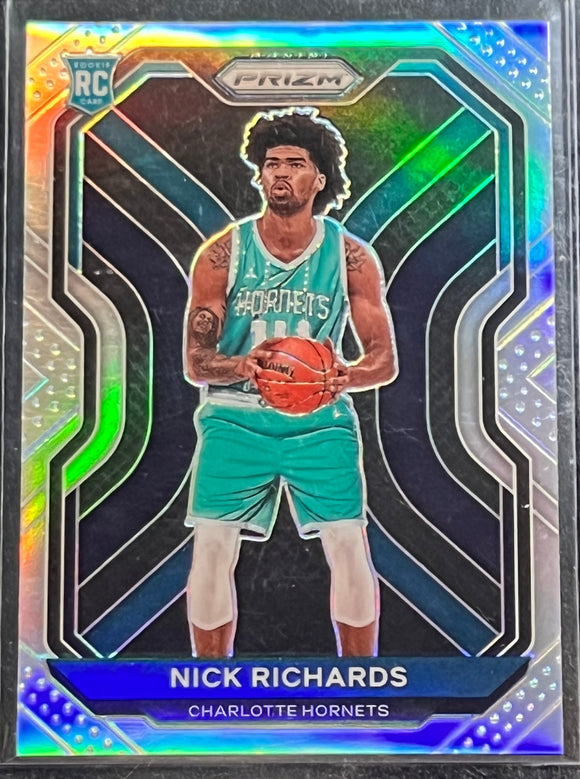 Nick Richards RC - 2020-21 Panini Prizm Basketball SILVER #253