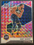 Rudy Gobert  - 2020-21 Panini Mosaic Basketball PINK CAMO #58