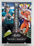 Trevor Lawrence - 2021 Panini Absolute Football Introductions RC #INT-1