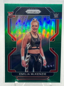 Emilia McKenzie - 2022 Panini Prizm WWE Green RC #182