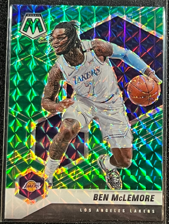 Ben McLemore - 2020-21 Panini Mosaic Basketball GREEN #41