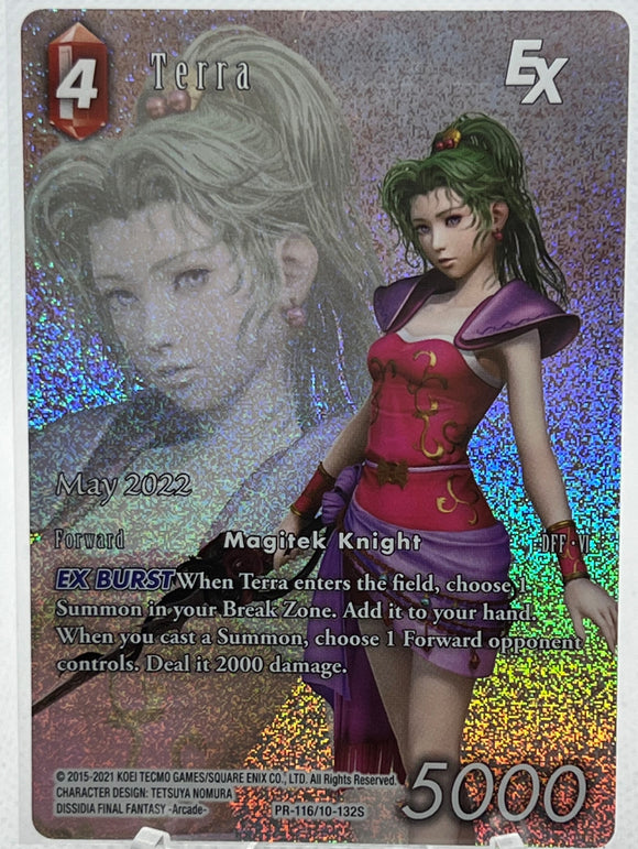Terra - Final Fantasy - Opus X Full Art Foil Promo #PR-116/10-132S