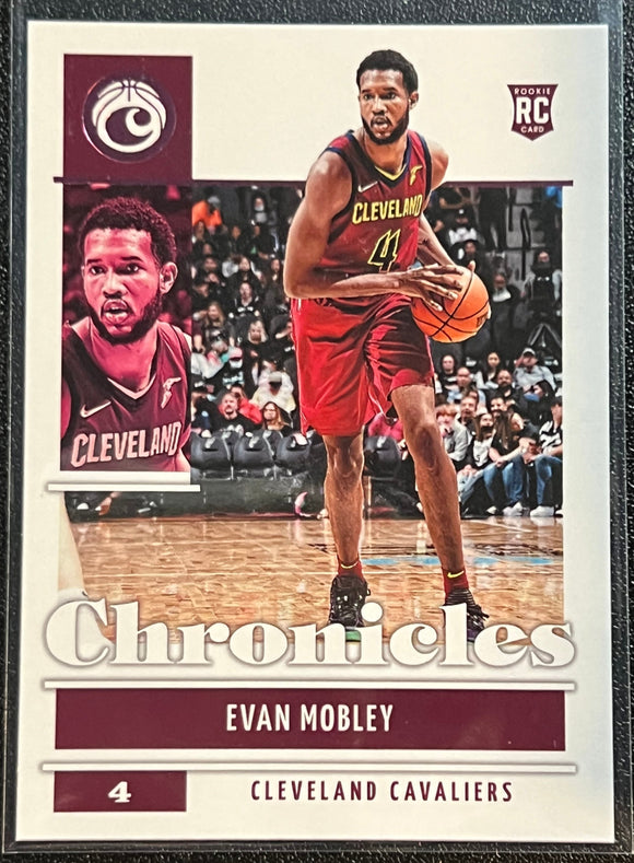 Evan Mobley RC - 2021-22 Panini Chronicles Basketball PINK #48