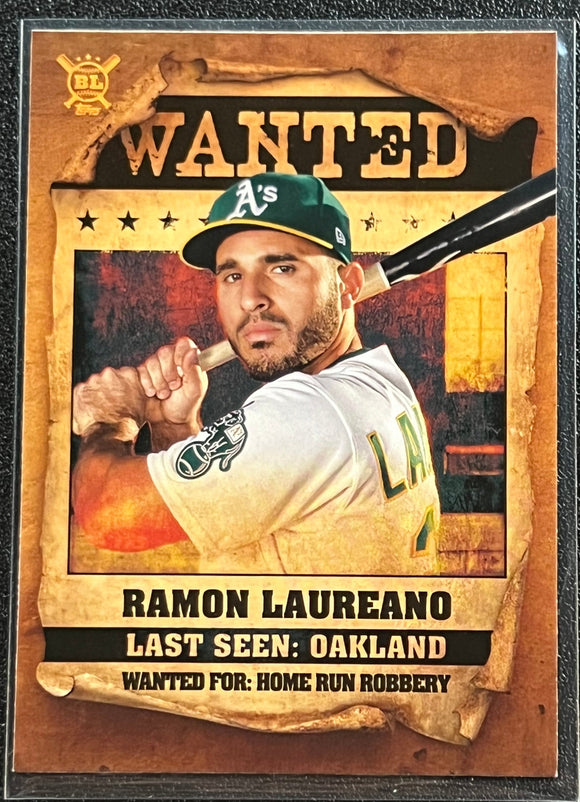Ramon Laureano - 2021 Topps Big League Wanted #WT-10