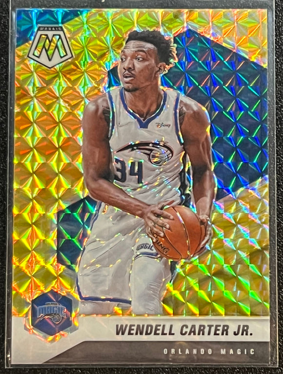 Wendell Carter JR - 2020-21 Panini Mosaic Basketball YELLOW #32