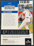 Max Scherzer - 2021 Panini Contenders Baseball Season Ticket Green Foil #61