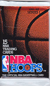 1991-92 NBA Hoops Series 1 NBA Basketball - Hobby Pack
