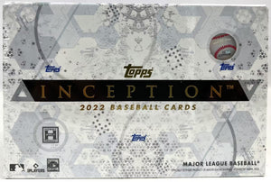 2022 Topps Inception MLB Baseball cards - Hobby Box