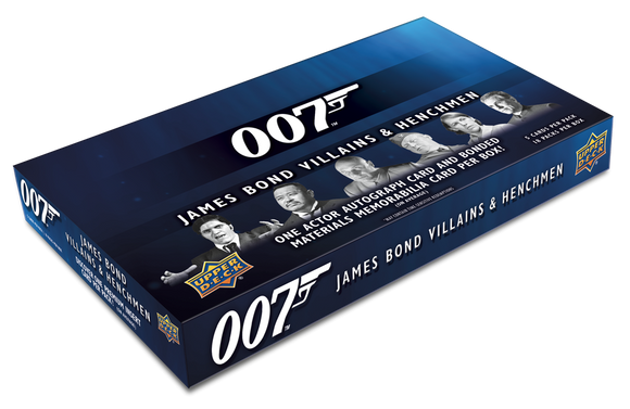 James Bond 007 Villains & Henchmen (2021 Upper Deck) - Hobby Box