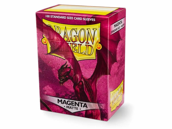 Dragon Shield Deck Sleeves - Matte Magenta (100ct)