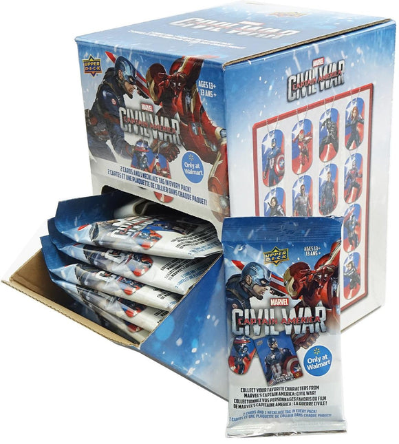 Upper Deck Marvel Captain America: Civil War trading cards (2016) - Retail Pack