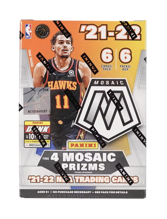2021-22 Panini Mosaic NBA Basketball cards - Blaster Box