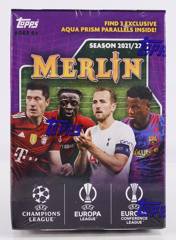 2021-22 Topps Merlin Chrome Soccer - Blaster Box