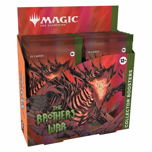 Magic: The Gathering The Brothers' War Collector Booster Pack Box (12ct)