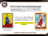 2022-23 Topps NBL Basketball cards - Hobby Box