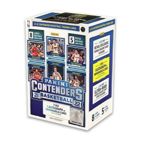 2021-22 Panini Contenders NBA Basketball cards - Blaster Box