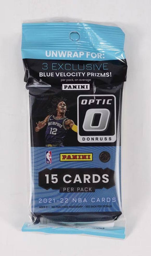 2021-22 Panini Donruss Optic NBA Basketball - Cello/Fat/Value Pack