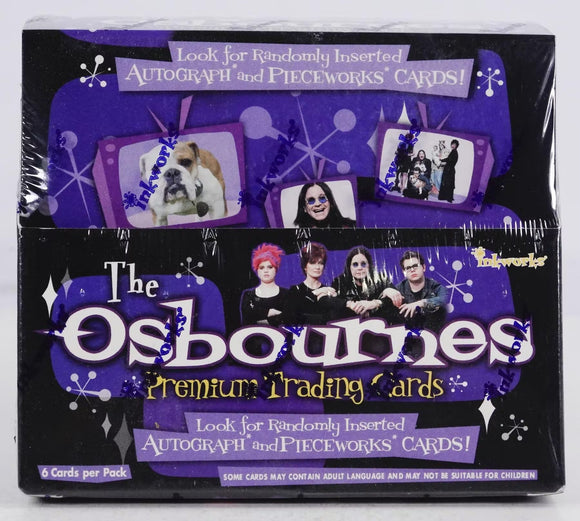 The Osbournes trading cards (2006 InkWorks) - Retail Box