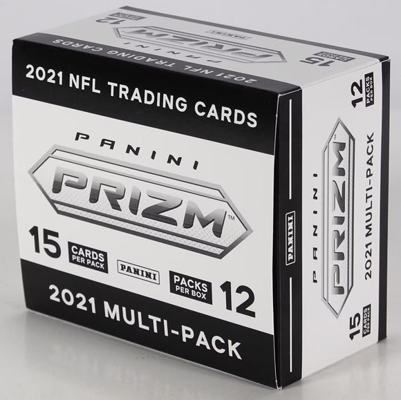 2021 Panini Prizm NFL Football cards - Cello/Fat/Value Pack Box (12ct)