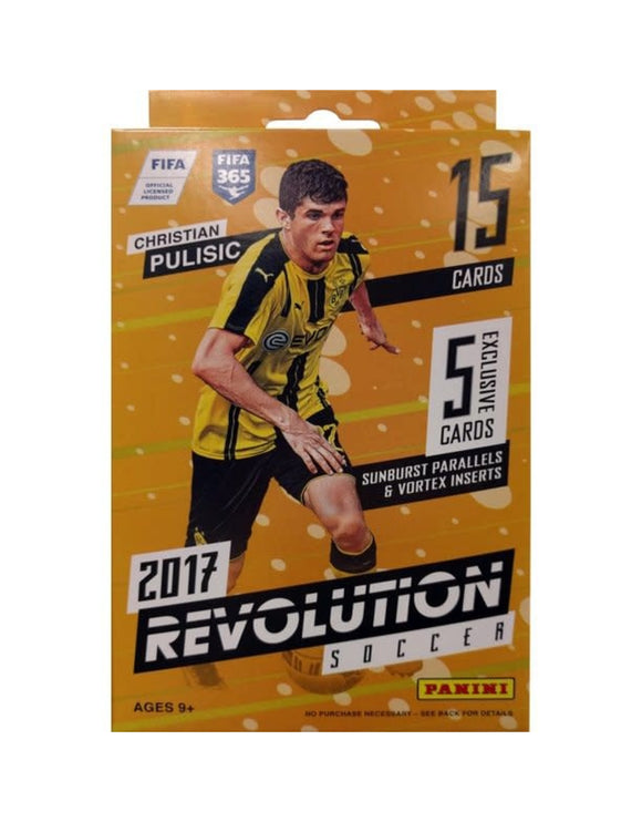 2017 Panini Revolution Soccer Cards - Hanger Box