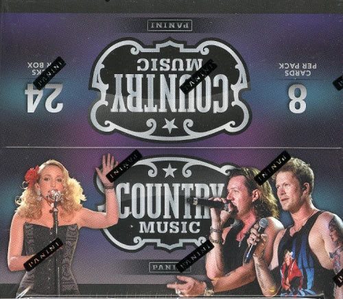 Country Music trading cards (2014 Panini) - Retail Box