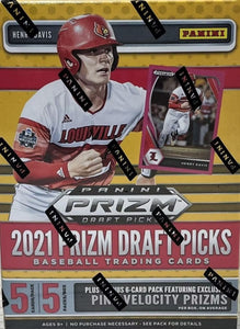 2021 Panini Prizm Draft Picks MLB Baseball cards - Blaster Box