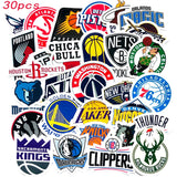 NBA Teams 30pc Sticker Collection
