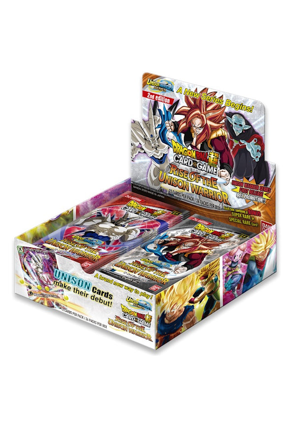 Dragon Ball Super TCG UW1 Rise of the Unison Warrior 2nd Edition Booster Box