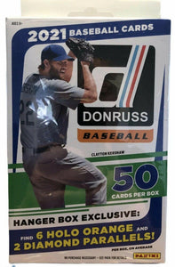 2021 Panini Donruss MLB Baseball cards - Hanger Box