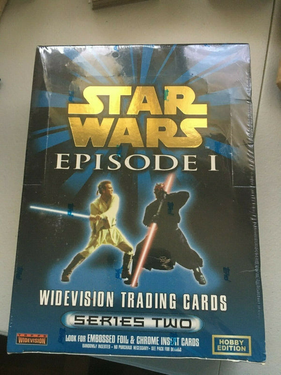 Topps Star Wars Episode 1 Widevision Series 2 cards (1999) - Hobby Box