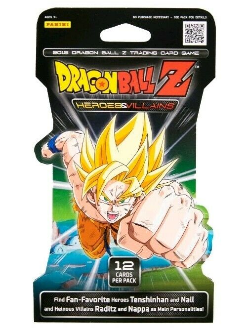 Dragon Ball Z Heroes & Villains (2015) - Sleeved Booster Pack