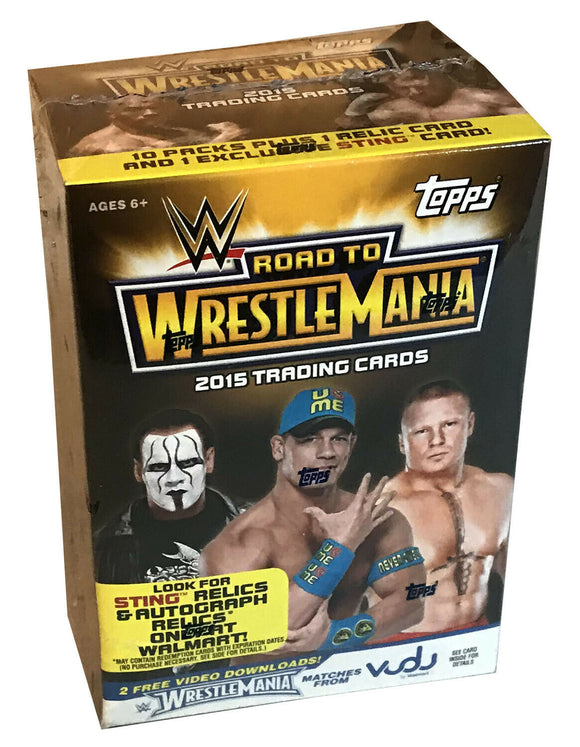 2015 Topps WWE Road to WrestleMania - Blaster Box