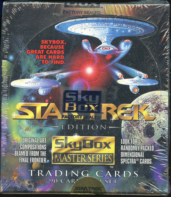 Skybox Star Trek Master Series - Series 1 (1993) - Hobby Box