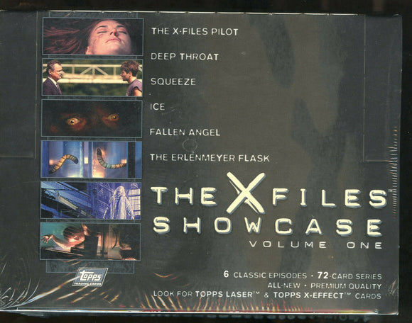 Topps X-Files Showcase Volume One trading cards (1997) - Retail Box