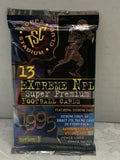 1995 Topps Stadium Club Series 1 Extreme NFL Football - Hobby Pack