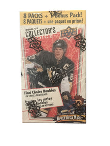 2008-09 UD Collector's Choice NHL Hockey cards - Blaster Box